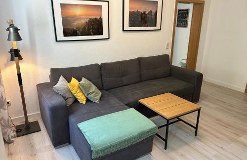 Sandstein-Ferien, FeWo "Biela", gemütlich, zentral, Terrasse, familienfreundlich - Foto 1