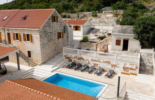 Didova kuća, Holiday home with Private pool near Rogoznica,Sleeps 9 - Foto 25