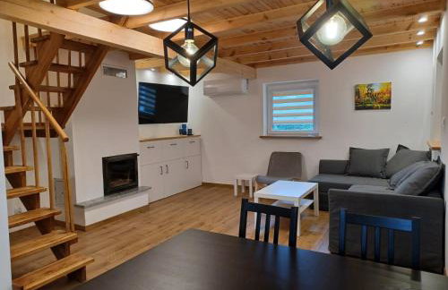 Domek, domki na Mazurach. Okolice Olecka - Foto 1