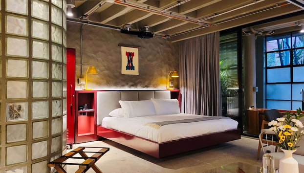 w Radiant Loft w Fantastic Jacuzzi in Poblado - Foto 2, Habitación