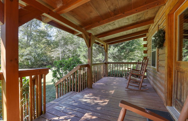 Creek Heaven - 2 Bedrooms, 2 Baths, Sleeps 6 Cabin by RedAwning - Foto 16