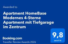 Apartment HomeBase Modernes 4-Sterne Apartment mit Tiefgarage im Zentrum - Foto 39