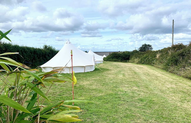 Boutique Luxury Bell Tent Near Torpoint - Foto 14
