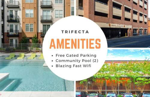 100 Year-Old Historic Brick 2BR Loft & Large Patio & Hammocks & High Ceiling - Foto 3