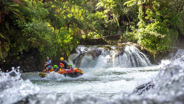 Rafting on the Kaituna River