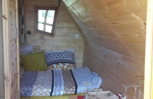 Cabane avec jacuzzi privatif et accès à ferme pédagogique - FR-1-410-459 - Photo 2