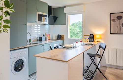 Logis Verde - Vue Nature & Parking Privé, A10 à 5min - Foto 2