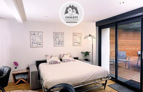 Le Briand Appartement 4étoiles Nancy Thermal Cosy avec Terrasse Wifi - Foto 62