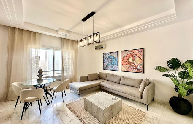 Elyssa Superbe Appartement aux Jardins de Carthage - Foto 2