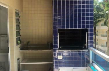 Apartamento área nobre da praia grande, vista para o mar, 3 suítes - Foto 7