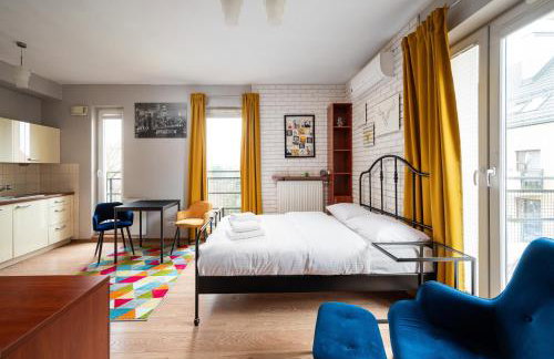 Warszawa Gocławek Comfort Studio by BookingHost - Foto 7