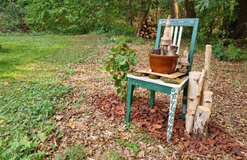 Ferienhaus Rehblick - direkt in der Natur, mit Lesezimmer und zwei Terrassen - Foto 37