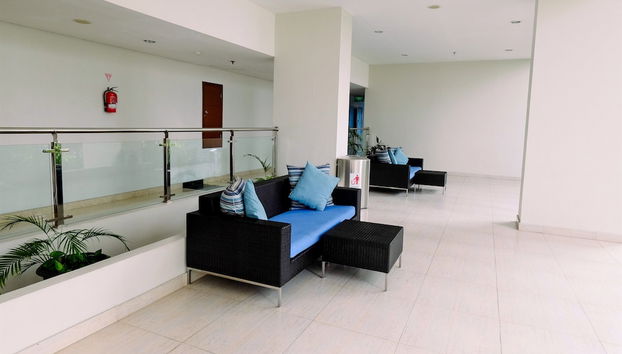 Zona de estar del vestíbulo