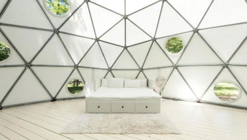 Incredible Spacious Dome for A Group Glamping Experience Surrounded by Nature in Woodridge, New York - Foto 3
