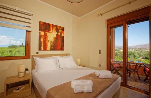 Cretan Vineyard Hill Villa Private Pool, Panoramic View, Beautiful Vineyard - Foto 52