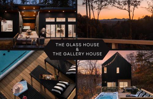 Glass House - Hot Tub - Voted AVL's #1 Luxe Stay - Foto 33
