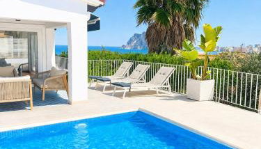 Villa lujo vistas mar - piscina privada - playa a pie - Foto 5