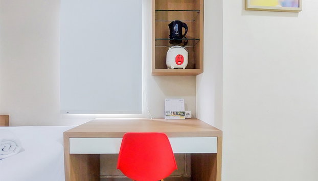 Warm And Cozy Designed Studio Apartment B Residence - Foto 4, Habitación