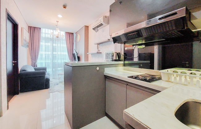 Nice And Homey 1Br At Brooklyn Alam Sutera Apartment - Foto 16