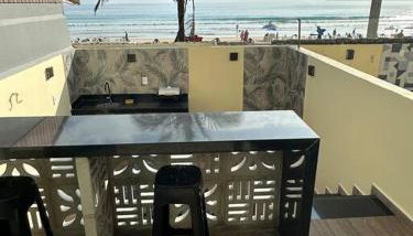 Flat frente mar no pero piscina halekai - Foto 2