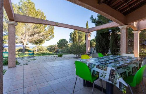 La Terrasse d'Azur - vue mer, jardin & parking - Foto 8