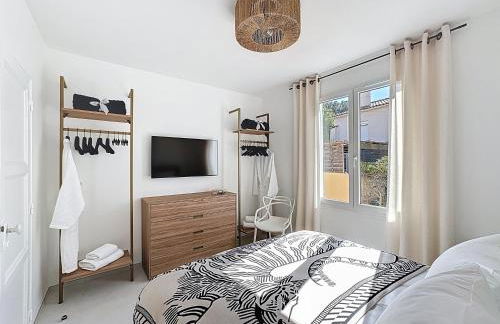 A 5 min à pied de la plage et 10 min du port, T2 vue mer avec vaste terrasse et parking privé - prestations haut de gamme - Foto 27