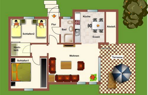 Ferienhaus Robinson im Feriendorf Altes Land direkt an der Elbe - Photo 41