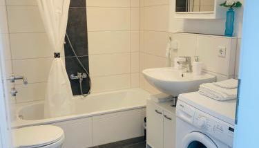 Ferienwohnung im Spessart / Aschaffenburg - Photo 5, towels, Shower