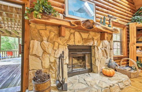 Log Cabin Sanctuary in Inverness with Furnished Deck - Foto 15