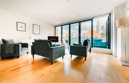 Loft Apartment in Farringdon with a Terrace - Foto 10