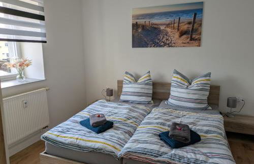 Monteur Ferienwohnungen OT Kleinwaltersdorf mit Außensitzecke und Grill - Foto 4