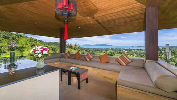 Zona de estar del vestíbulo