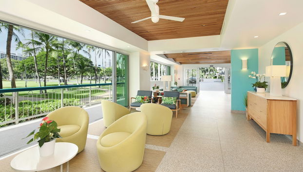 Sala de estar do lobby