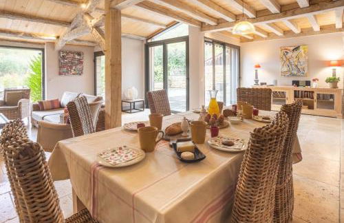 Maison 5 étoiles luxe 6p piscine privée chauffée Lascaux - Foto 12