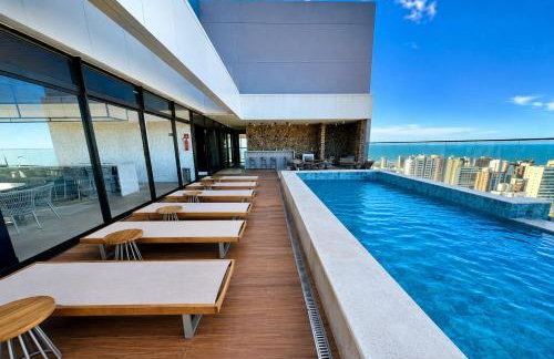 Studio 500m da Praia - Piscina com Vista Incrível - Foto 24