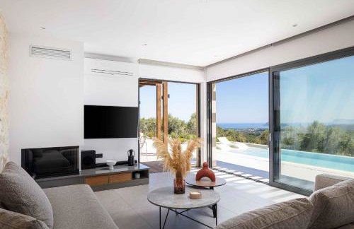 Villa Aglaea I Saltwater Pool & Amazing Seaview! - Foto 30