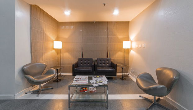 Zona de estar del vestíbulo