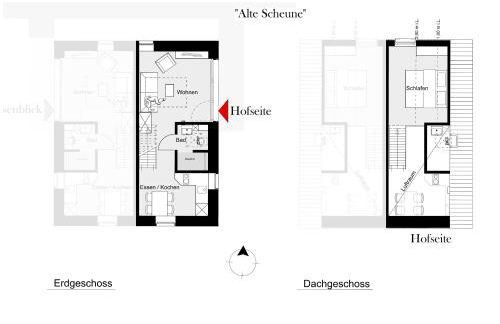 Ferienwohnung in der alten Scheune Hofblick für 3 Personen - Foto 19