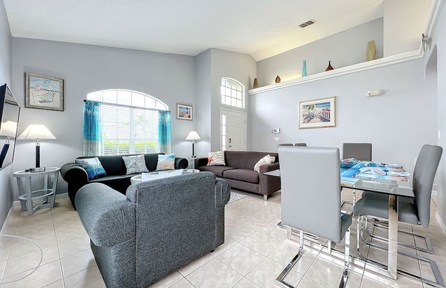 Beach Theme Vacation Pool Spa Home Mins to Disney - Foto 11