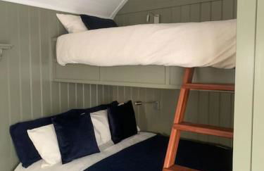 Countryside Shepherds Hut with hot tub wood fired - Foto 11