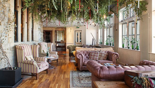 Simonstone Hall Hotel - Foto 2, Salón en el vestíbulo