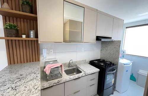 Imóvel Novo, 4 Quartos, Ar Condicionado em todos ambientes - Cond. Fechado - Guarajuba-BA - Foto 33