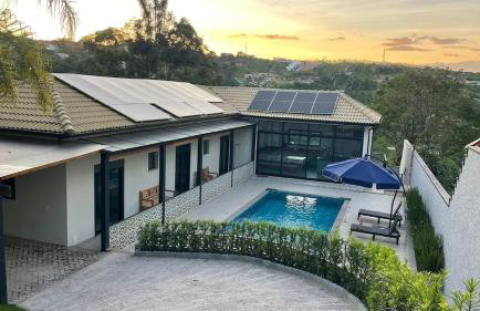 Recanto Cajarana Atibaia - piscina aquecida, linda vista - Foto 1