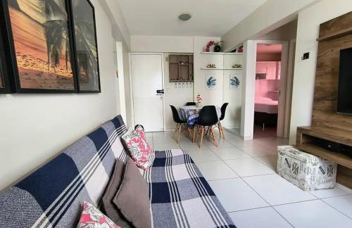Apartamento com 2 quartos de FRENTE PARA O MAR - Foto 5