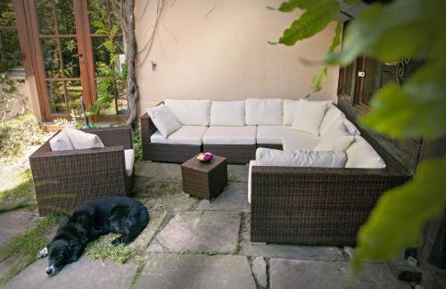 Historischer Vogtshof: eingezäunt | sonniger Garten | Kamin | Denkmalschutz - Foto 17