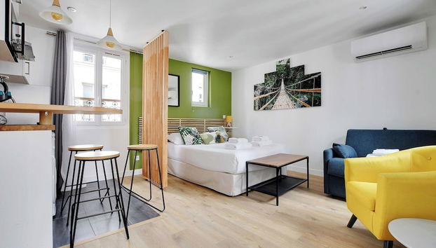 Charming Studio - 2P - Sentier - Foto 5, Habitación