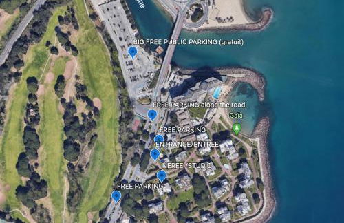 Garden and beach sea view apartment Cannes - Foto 14