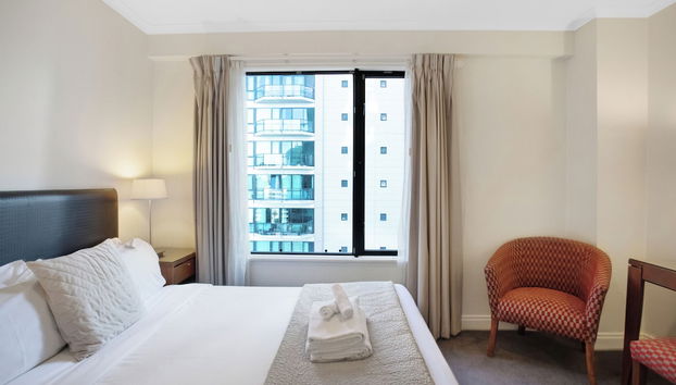 City Hideaway 1 BR Apt with Pool - Gym - Foto 2, Habitación