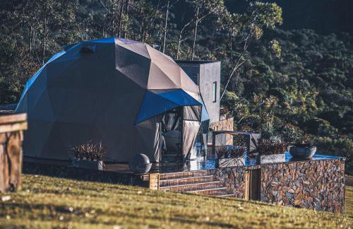 Refúgio nas Nuvens, Domo Omega Luxuoso com Fogo de Chão e Hidro Panorâmica - Photo 36