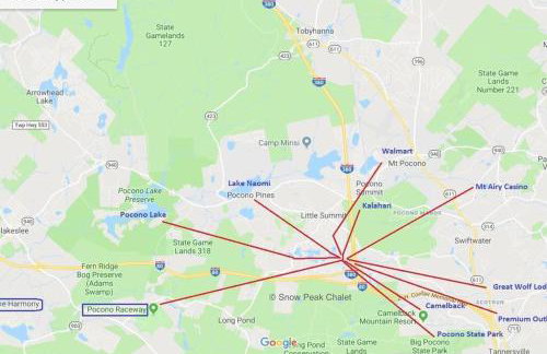 PoconoChalet-Hot Tub-Grill-Firepit-Games - Foto 23